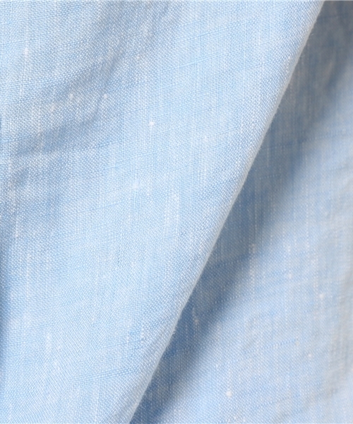 LIMITLESS LUXURY（リミットレスラグジュアリー）の「リネンシャツ。（シャツ/ブラウス・レディース・ホワイト/ネイビー/イエロー/サックスブルー・FREE）」の13枚目の写真