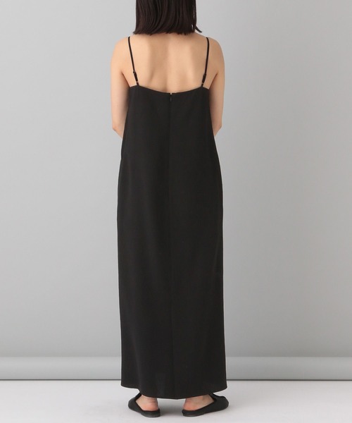 e/rm（イーアールエム）の「【e/rm】テクスチャーキャミワンピース（ワンピース・レディース・ブラック/アイボリー・FREE）」の12枚目の写真