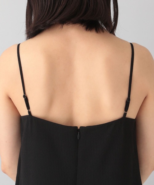 e/rm（イーアールエム）の「【e/rm】テクスチャーキャミワンピース（ワンピース・レディース・ブラック/アイボリー・FREE）」の17枚目の写真