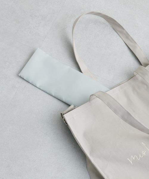 natural couture（ナチュラルクチュール）の「ナチュのカラフル推し活GOODS/NEWカラー/遠征バッグ（トートバッグ・レディース・グレー/オレンジ/ブラウン/ネイビー・FREE）」の14枚目の写真