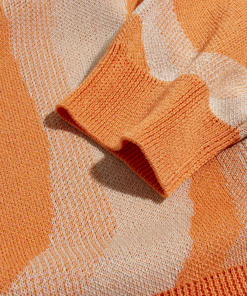 GLOSTER（グロスター）の「【GLOSTER/グロスター】ミックスパターン ルーズフィットカーディガン（カーディガン/ボレロ・メンズ・オレンジ系その他/ホワイト系その他/ベージュ系その他/ブルー系その他/グリーン系その他・S/M/L）」の7枚目の写真