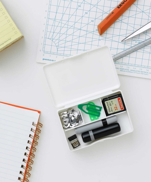 PENCO（ペンコ）の「penco ペンコ ストレージコンテナー ダブルサイド 収納ケース ボックス（収納グッズ・レディース・イエロー/ネイビー/ライトブルー/ホワイト/クリア/グリーン/ブラック/ベージュ/オレンジ・FREE）」の17枚目の写真