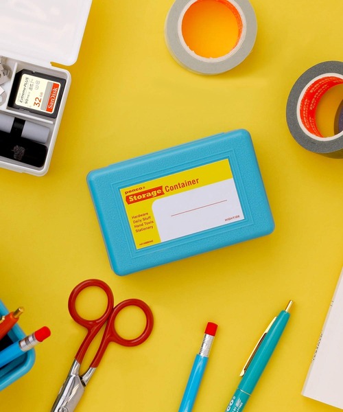 PENCO（ペンコ）の「penco ペンコ ストレージコンテナー ダブルサイド 収納ケース ボックス（収納グッズ・レディース・イエロー/ネイビー/ライトブルー/ホワイト/クリア/グリーン/ブラック/ベージュ/オレンジ・FREE）」の15枚目の写真