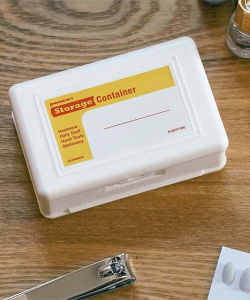 PENCO（ペンコ）の「penco ペンコ ストレージコンテナー ダブルサイド 収納ケース ボックス（収納グッズ・レディース・イエロー/ネイビー/ライトブルー/ホワイト/クリア/グリーン/ブラック/ベージュ/オレンジ・FREE）」の10枚目の写真