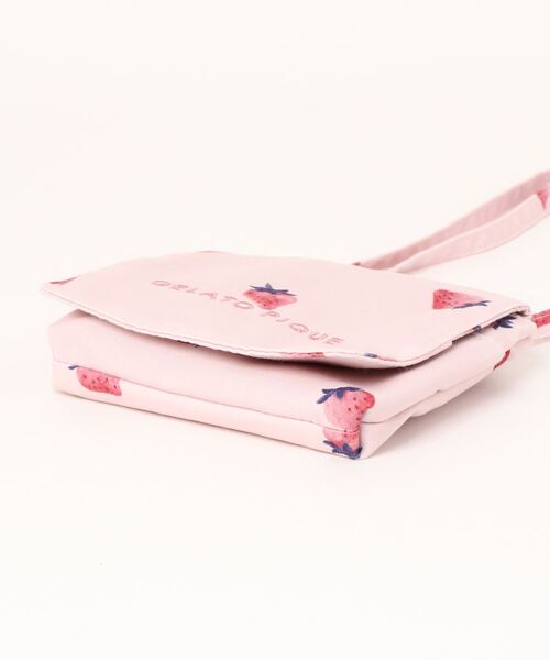 gelato pique（ジェラートピケ）の「【ONLINE限定】【KIDS】移動ポケット（ショルダーバッグ・キッズ・ミント/ピンク/クリーム・FREE）」の18枚目の写真