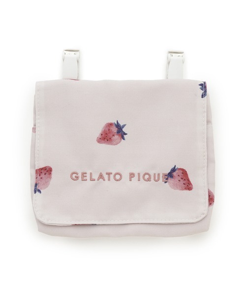 gelato pique（ジェラートピケ）の「【ONLINE限定】【KIDS】移動ポケット（ショルダーバッグ・キッズ・ミント/ピンク/クリーム・FREE）」の10枚目の写真