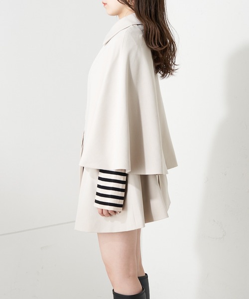 Chico（チコ）の「【2023SS】2wayトレンチポンチョコート（トレンチコート・レディース・アイボリー/ミント/ベージュ・FREE）」の11枚目の写真