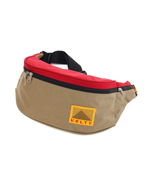 KELTY（ケルティ）の「【KELTY/ケルティ】ナイロンボディバッグ クラシックファニー/80s FANNY（ボディバッグ/ウエストポーチ・メンズ・ブラック/グレー/サンドベージュ/タン・FREE）」の4枚目の写真