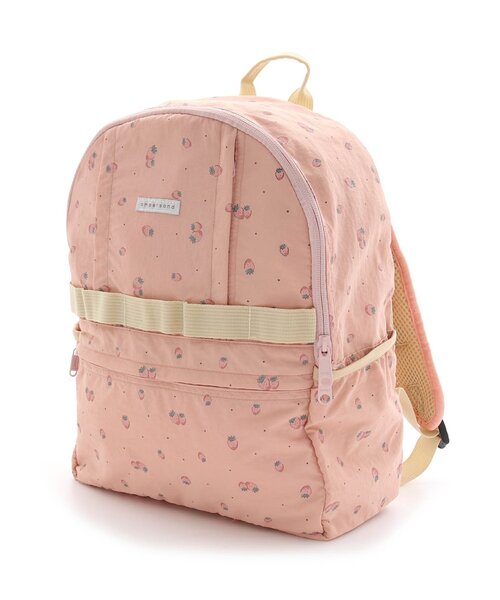Ampersand(アンパサンド)の「総柄リュック(バックパック/リュック・キッズ・ピンク/カーキ・XS/S/SMALL/MEDIUM)」の2枚目の写真