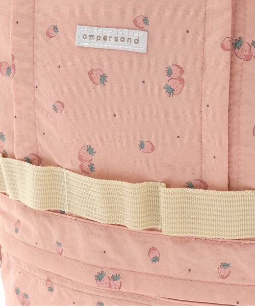 Ampersand(アンパサンド)の「総柄リュック(バックパック/リュック・キッズ・ピンク/カーキ・XS/S/SMALL/MEDIUM)」の9枚目の写真