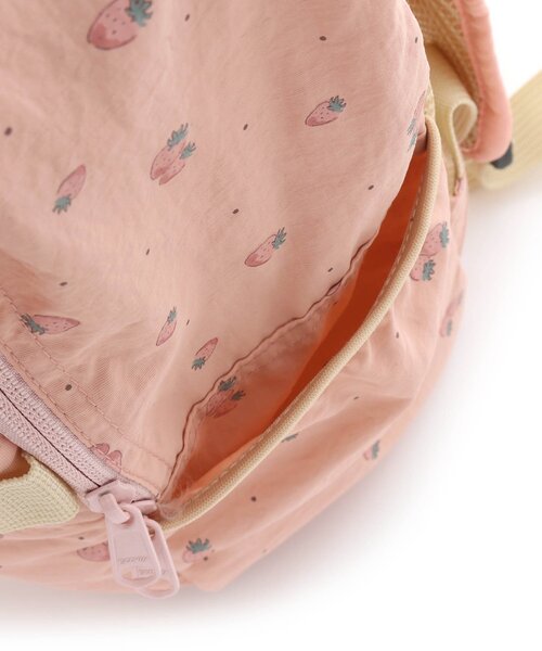 Ampersand(アンパサンド)の「総柄リュック(バックパック/リュック・キッズ・ピンク/カーキ・XS/S/SMALL/MEDIUM)」の15枚目の写真