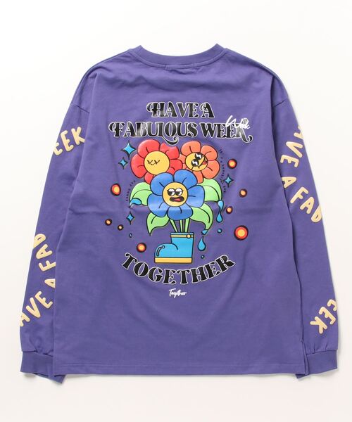 JOHN'S CLOSET(ジョンズクローゼット)の「【13】グラフィック発砲プリント ロングスリーブTシャツ ビリヤード/オバケ/男の子(Tシャツ/カットソー・メンズ・パープル/ブラック/ホワイト/ホワイト系その他/ホワイト系その他3/ブラック系その他2/ブラック系その他/ホワイト系その他2/ブラック系その他3/ブラック系2/ホワイト系1/ホワイト系2/ブラック系1・LARGE/MEDIUM)」の17枚目の写真