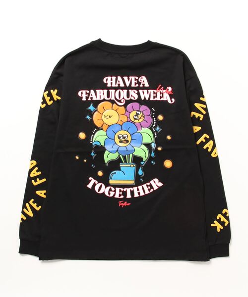 JOHN'S CLOSET(ジョンズクローゼット)の「【13】グラフィック発砲プリント ロングスリーブTシャツ ビリヤード/オバケ/男の子(Tシャツ/カットソー・メンズ・パープル/ブラック/ホワイト/ホワイト系その他/ホワイト系その他3/ブラック系その他2/ブラック系その他/ホワイト系その他2/ブラック系その他3/ブラック系2/ホワイト系1/ホワイト系2/ブラック系1・LARGE/MEDIUM)」の20枚目の写真