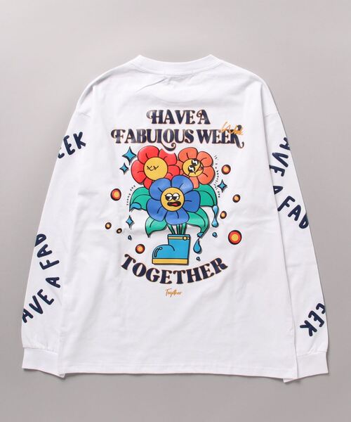 JOHN'S CLOSET(ジョンズクローゼット)の「【13】グラフィック発砲プリント ロングスリーブTシャツ ビリヤード/オバケ/男の子(Tシャツ/カットソー・メンズ・パープル/ブラック/ホワイト/ホワイト系その他/ホワイト系その他3/ブラック系その他2/ブラック系その他/ホワイト系その他2/ブラック系その他3/ブラック系2/ホワイト系1/ホワイト系2/ブラック系1・LARGE/MEDIUM)」の21枚目の写真