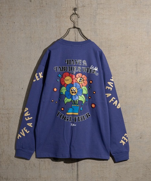 JOHN'S CLOSET(ジョンズクローゼット)の「【13】グラフィック発砲プリント ロングスリーブTシャツ ビリヤード/オバケ/男の子(Tシャツ/カットソー・メンズ・パープル/ブラック/ホワイト/ホワイト系その他/ホワイト系その他3/ブラック系その他2/ブラック系その他/ホワイト系その他2/ブラック系その他3/ブラック系2/ホワイト系1/ホワイト系2/ブラック系1・LARGE/MEDIUM)」の13枚目の写真