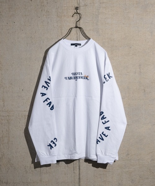 JOHN'S CLOSET(ジョンズクローゼット)の「【13】グラフィック発砲プリント ロングスリーブTシャツ ビリヤード/オバケ/男の子(Tシャツ/カットソー・メンズ・パープル/ブラック/ホワイト/ホワイト系その他/ホワイト系その他3/ブラック系その他2/ブラック系その他/ホワイト系その他2/ブラック系その他3/ブラック系2/ホワイト系1/ホワイト系2/ブラック系1・LARGE/MEDIUM)」の14枚目の写真