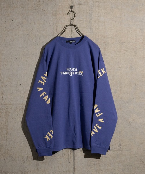 JOHN'S CLOSET(ジョンズクローゼット)の「【13】グラフィック発砲プリント ロングスリーブTシャツ ビリヤード/オバケ/男の子(Tシャツ/カットソー・メンズ・パープル/ブラック/ホワイト/ホワイト系その他/ホワイト系その他3/ブラック系その他2/ブラック系その他/ホワイト系その他2/ブラック系その他3/ブラック系2/ホワイト系1/ホワイト系2/ブラック系1・LARGE/MEDIUM)」の16枚目の写真