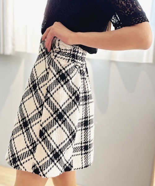 【sister jane】Vienna チェック柄 ミニ スカート DREAM Vienna Check Mini Skirt – Sister Jane