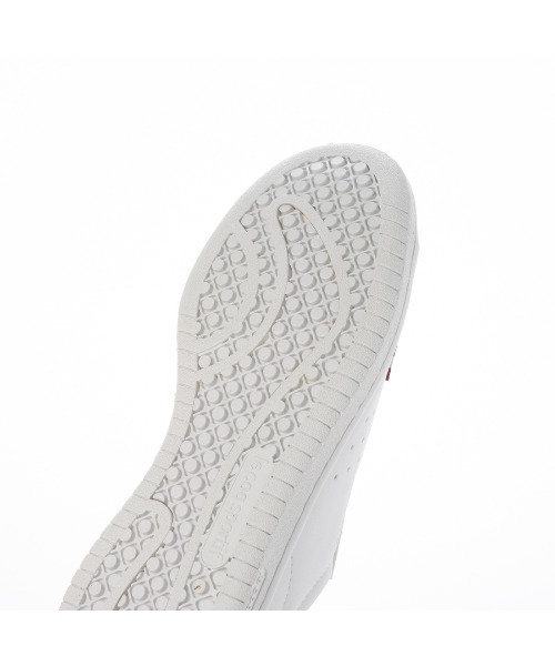 le coq sportif（ルコックスポルティフ）の「コートスタイルスニーカー（LAローランSL／LA ROLANDSL）（スニーカー・レディース・ブラック/杢グレー/ブルー系その他/シルバー系その他4/ホワイト系その他/シルバー系その他3/ブラック×ブラック・23cm/23.5cm/24cm/24.5cm/25cm/22.5cm）」の14枚目の写真