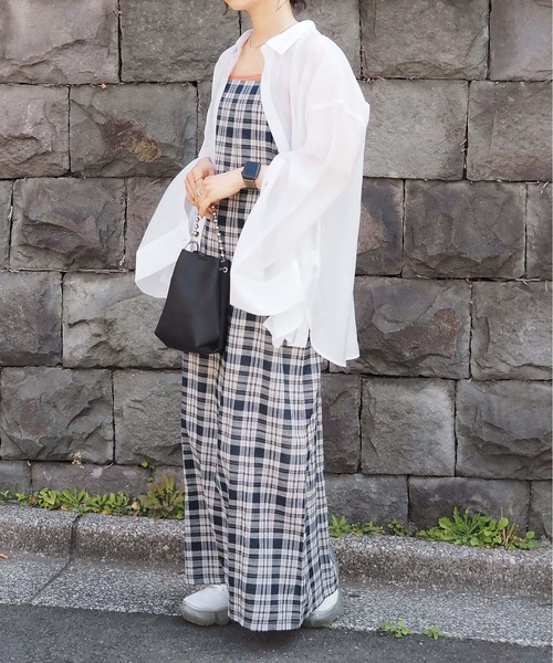 tiptop（ティップトップ）の「バックリボンアソートキャミワンピース（ワンピース・レディース・ブラック系その他/アイボリー/ブラック/ホワイト系その他/ネイビー/イエロー・FREE）」の15枚目の写真