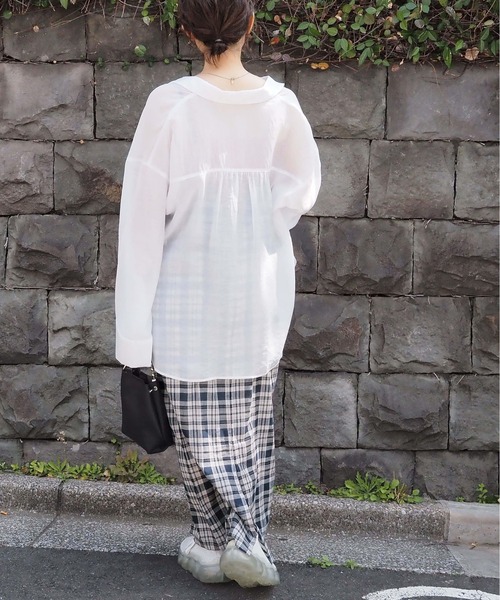 tiptop（ティップトップ）の「バックリボンアソートキャミワンピース（ワンピース・レディース・ブラック系その他/アイボリー/ブラック/ホワイト系その他/ネイビー/イエロー・FREE）」の16枚目の写真