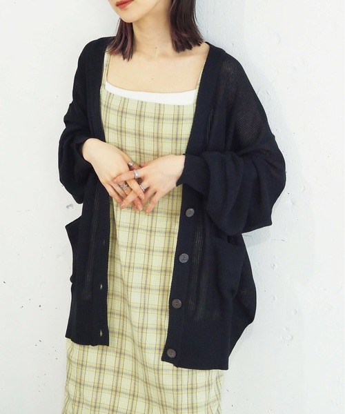 tiptop（ティップトップ）の「バックリボンアソートキャミワンピース（ワンピース・レディース・ブラック系その他/アイボリー/ブラック/ホワイト系その他/ネイビー/イエロー・FREE）」の21枚目の写真