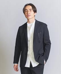 BEAUTY&YOUTH UNITED ARROWS | リサイクル カルゼ 2ボタン ジャケット【セットアップ対応】(テーラードジャケット)
