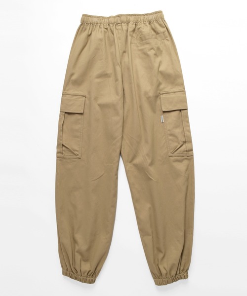 GLAZOS（グラソス）の「[ワイドテーパード]ツイル・カーゴパンツ（カーゴパンツ・キッズ・ブラック/カーキ/ベージュ・160cm/170cm/150cm/140cm）」の21枚目の写真
