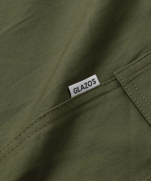 GLAZOS（グラソス）の「[ワイドテーパード]ツイル・カーゴパンツ（カーゴパンツ・キッズ・ブラック/カーキ/ベージュ・160cm/170cm/150cm/140cm）」の4枚目の写真