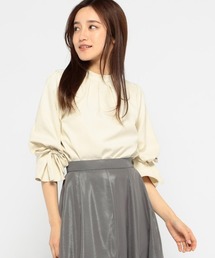 バルーンリボンブラウス