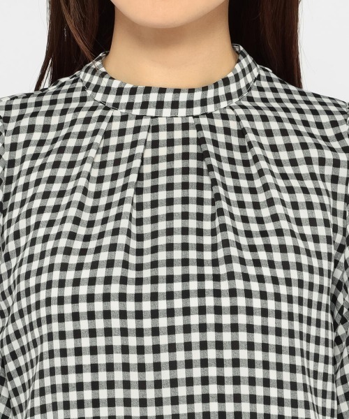 MISCH MASCH（ミッシュマッシュ）の「バルーンリボンブラウス（シャツ/ブラウス・レディース・ホワイト×ブラック/ホワイト/ベージュ/ラベンダー・MEDIUM）」の12枚目の写真