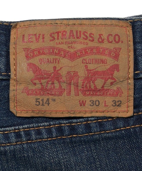 Levi's(リーバイス)の「Levi's/リーバイス 514(TM) ストレート インディゴ CORBEN WASH(デニムパンツ・メンズ・インディゴブルー・W30 L32/W29 L32/W36 L32/W28 L32/W31 L32/W32 L32/W34 L32/W33 L32)」の10枚目の写真
