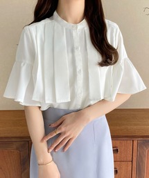 「callautia」 長袖ブラウス LARGE ブラック レディース callautia 「callautia」 長袖ブラウス SMALL ブラック