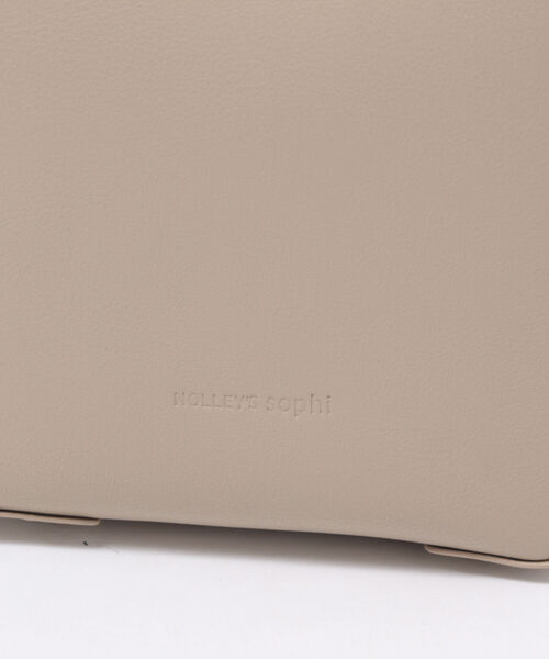 NOLLEY’S Sophi（ノーリーズソフィ）の「ライトトートバッグ（トートバッグ・レディース・ベージュ/ブラック・FREE）」の5枚目の写真
