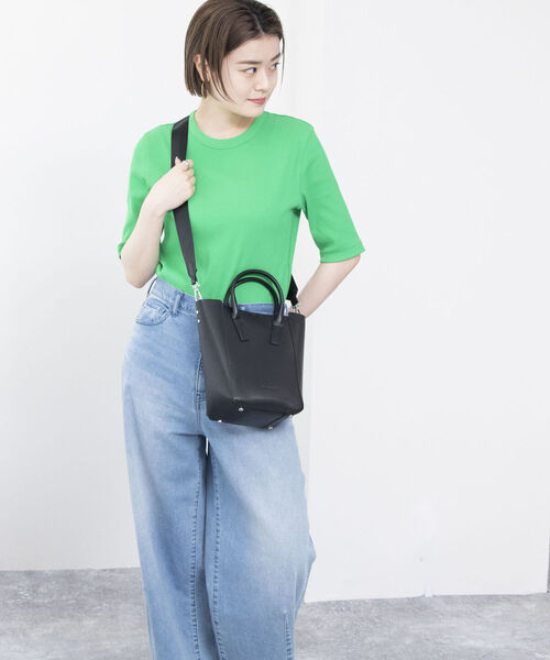 NOLLEY’S Sophi（ノーリーズソフィ）の「ライトトートバッグ（トートバッグ・レディース・ベージュ/ブラック・FREE）」の11枚目の写真