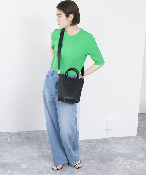 NOLLEY’S Sophi（ノーリーズソフィ）の「ライトトートバッグ（トートバッグ・レディース・ベージュ/ブラック・FREE）」の12枚目の写真