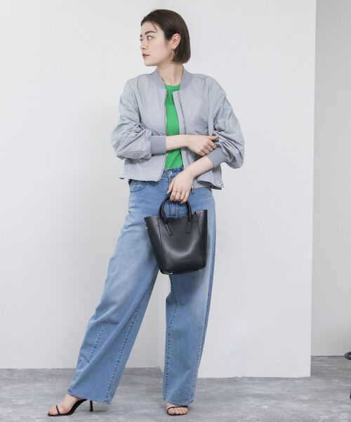 NOLLEY’S Sophi（ノーリーズソフィ）の「ライトトートバッグ（トートバッグ・レディース・ベージュ/ブラック・FREE）」の13枚目の写真