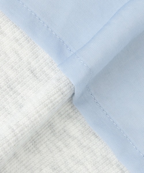 LOVETOXIC（ラブトキシック）の「シアーシャツインナーSET（シャツ/ブラウス・キッズ・サックスブルー/オフホワイト/ピンク・L/S/M）」の16枚目の写真