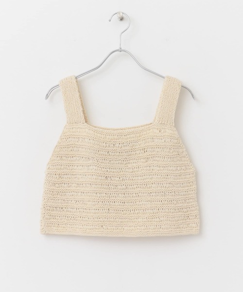 URBAN RESEARCH DOORS（アーバンリサーチドアーズ）の「『別注』KHWOPA×DOORS　20thニットビスチェ（その他トップス・レディース・ライトブルー/ナチュラル・ONE）」の2枚目の写真