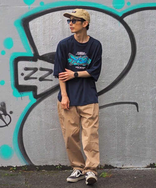 Leyline（レイライン）の「【Leyline】Fusion grafitti tee（Tシャツ/カットソー・メンズ・ネイビー/ホワイト・MEDIUM/X-LARGE/LARGE）」の7枚目の写真