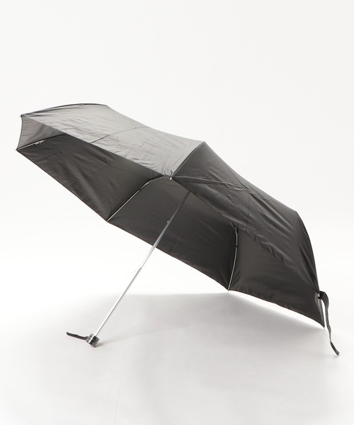 Waterfront（ウォーターフロント）の「晴雨兼用　サンシェイド無地 55（折りたたみ傘・レディース・ホワイト/ダークネイビー/ブラック/ライトピンク・FREE）」の9枚目の写真