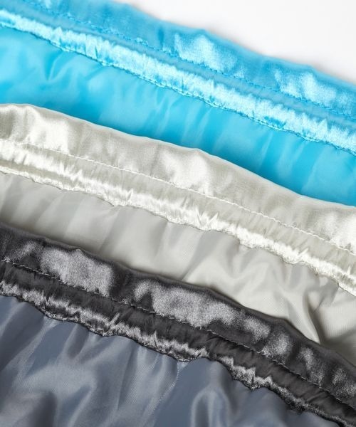 mysty woman（ミスティウーマン）の「チュール＊サテンキンチャクBAG 907138（ハンドバッグ・レディース・オフホワイト/ブラック/ブルー系その他・FREE）」の22枚目の写真