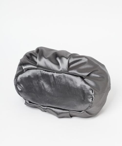 mysty woman（ミスティウーマン）の「チュール＊サテンキンチャクBAG 907138（ハンドバッグ・レディース・オフホワイト/ブラック/ブルー系その他・FREE）」の18枚目の写真