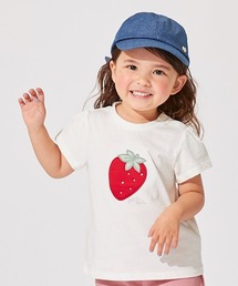 【接触冷感/リンク】モチーフ半袖Tシャツ