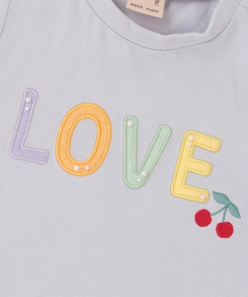 petit main（プティマイン）の「【接触冷感/リンク】モチーフ半袖Tシャツ（Tシャツ/カットソー・キッズ・ライトグレー/エメラルド/オフホワイト/ブラック/ピンク・100cm/110cm/130cm/90cm/120cm/80ｃｍ）」の19枚目の写真