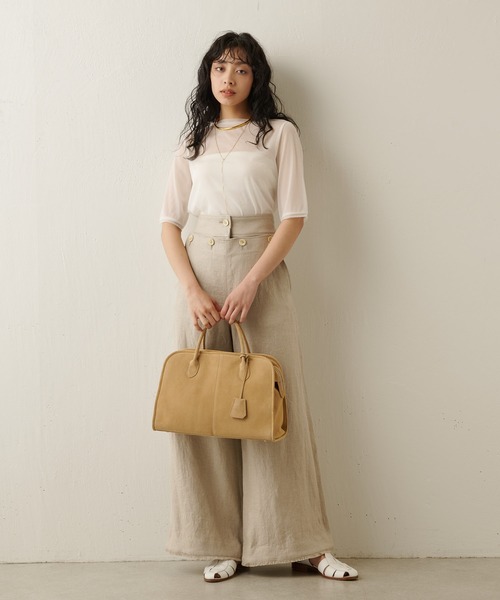 半袖シアープルオーバー