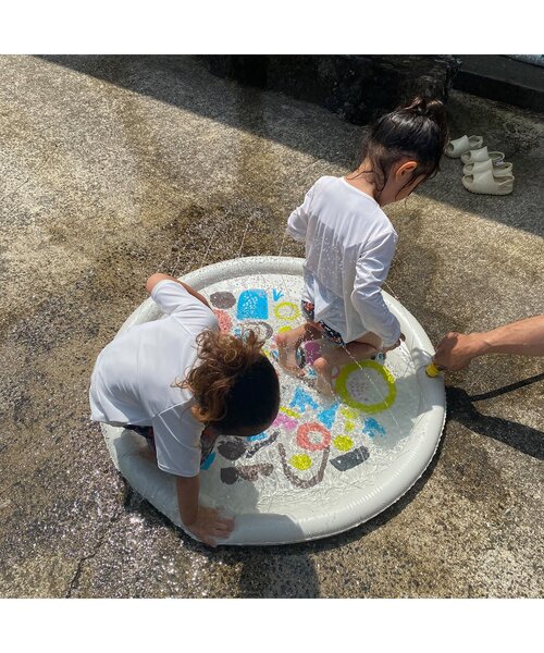 BREEZE（ブリーズ）の「噴水シャワープール（スイムグッズ・キッズ・アイボリー・FREE）」の7枚目の写真