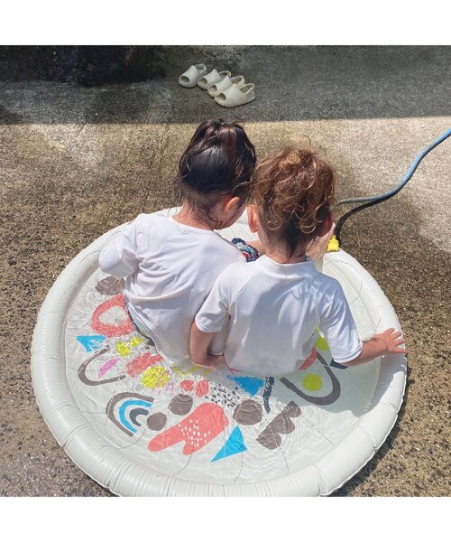 BREEZE（ブリーズ）の「噴水シャワープール（スイムグッズ・キッズ・アイボリー・FREE）」の6枚目の写真