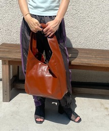 【HIKA】PU レザー ショッピングBAG
