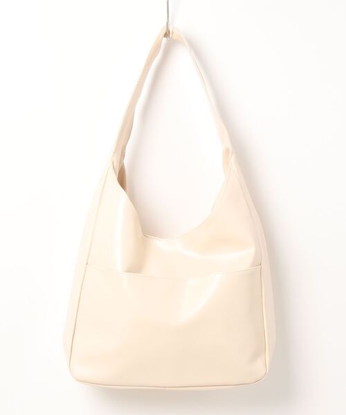 HIKA(ヒカ)の「【HIKA】PU レザー ショッピングBAG(トートバッグ・レディース・ホワイト/ブラウン/ブラック・FREE)」の12枚目の写真